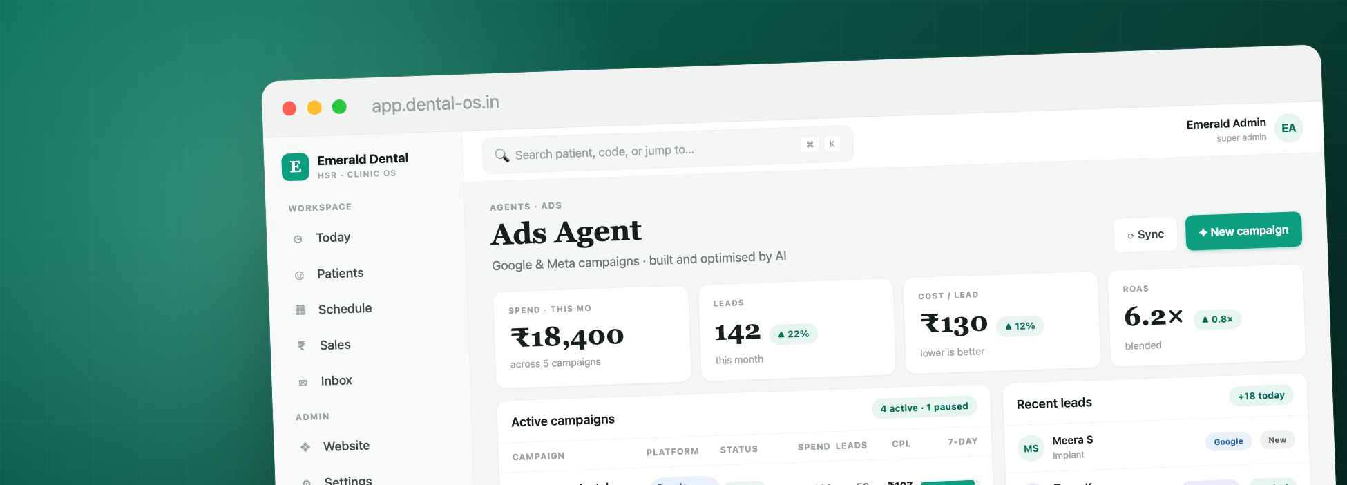 MadeFindable — Google Ads screen